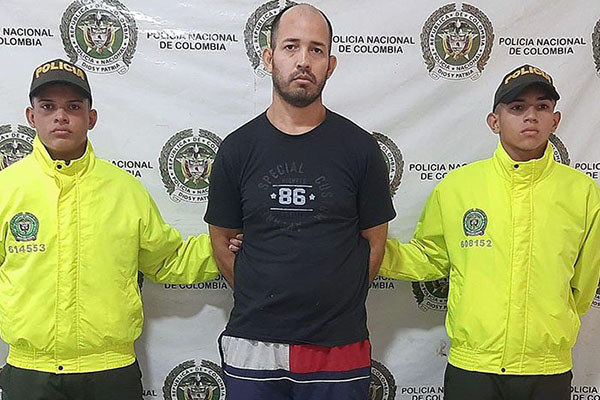 Pedro Antonio Cabrera Pérez fue dejado a disposición de las autoridades competentes para responder por los señalamientos en su contra.