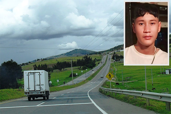 Alejandro Angulo Ariña murió por los golpes al caer de vehículo. Foto panorámica Wikipedia
