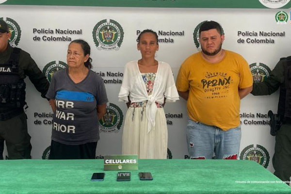David José Pizarro Acosta, Lennis María Manjarrés Llanos y Martha Esther Díaz Medina, procesados por las autoridades