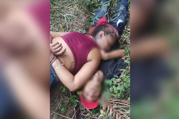 Las víctimas fueron halladas la tarde de este viernes en área rural del municipio de El Retén.