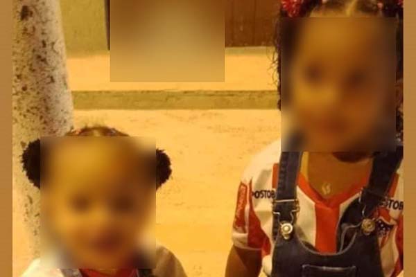 Alana Luz Martínez Ojeda, y su hermana Adhara Lucía Lapeira Ojeda