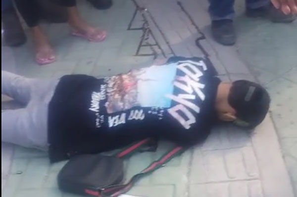 Jhan Frank Acosta, asesinado a tiros en el suroriente de Santa Marta este viernes por la tarde.