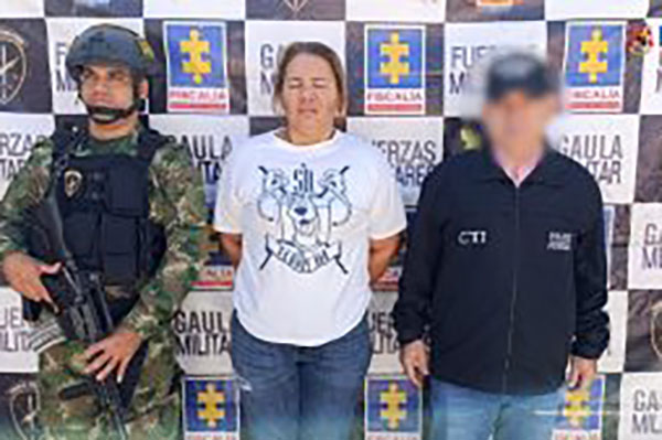 Estefany Esther Ramírez Segura, fue capturada por la Poicía y el Ejército en un operativo Barranquilla.