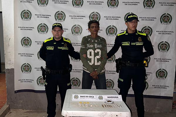 Víctor Alfonso Machado, uno de los detenidos en operativo policial.