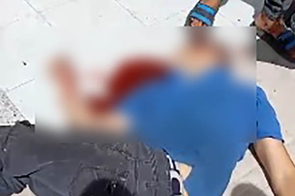 El cuerpo sin vida del mecánico de motocicletas quedó tendido en plena vía pública del barrio El Carmen.