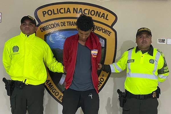 Jesús Alejandro Cantillo Navarro, capturado tras ser señalado por el delito de homicidio.