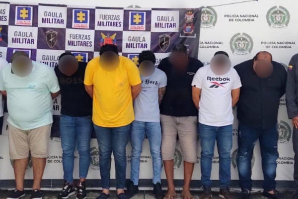 Los implicados fueron dejados a disposición de la Fiscalía.