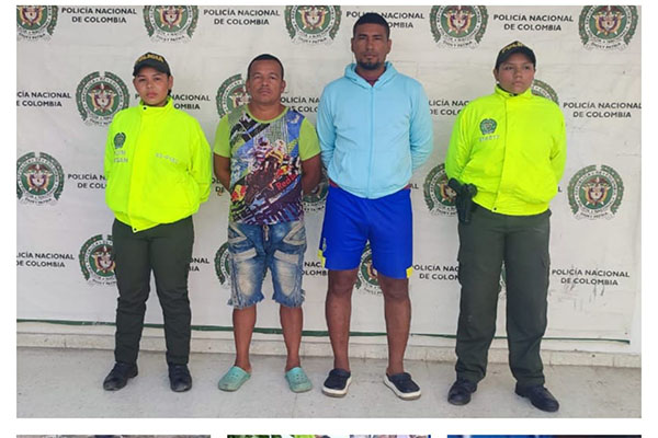 Afet Cabello Ariza, Edilberto Smith Maldonado Santoral, fueron capturados en Puebloviejo. Afet Cabello Ariza, Edilberto Smith Maldonado Santoral, fueron capturados en Puebloviejo.