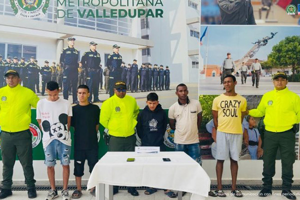 Los implicados fueron enviados a centros carcelarios de la región.