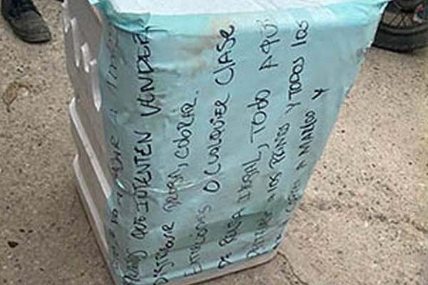 El cuerpo de Andrés Contreras, fue descuartizado y metido en una cava y dejado en zona urbana del municipio de Fundación. El cuerpo de Andrés Contreras, fue descuartizado y metido en una cava y dejado en zona urbana del municipio de Fundación.