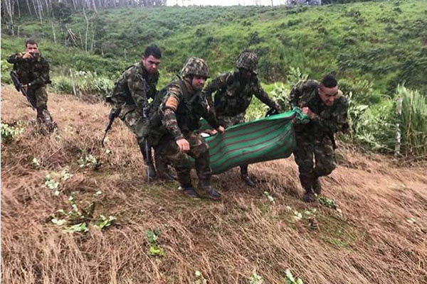 Manuel Alexander Benítez Rosado, soldado profesional oriundo de la Guajira muerto en atentado.