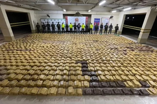  El cargamento de ilícitos tendría un valor de más de 2.500 millones de pesos.