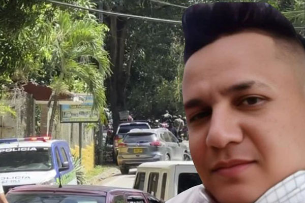 Jeison Marroquín Sanjuanelo, muerto en el atentado ocurrido en Minca, el pasado martes.