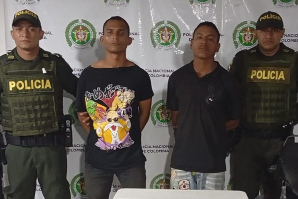 Alvaro Elías Ardila y Carlos David Avila, fueron los capturados por el delito de hurto. Alvaro Elías Ardila y Carlos David Avila, fueron los capturados por el delito de hurto.
