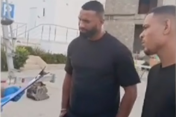 Yeferson Eliécer Angulo Suárez y Edinson Iris Castro, capturados con 188 kilos de coca dentro de un barco.
