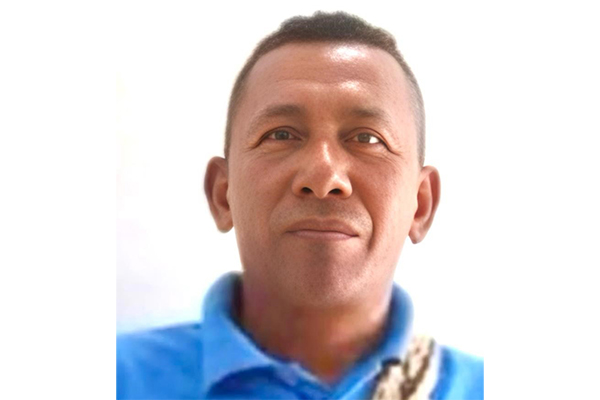 Leonardo Mendoza Palacio, muerto por los golpes sufridos en un accidente de tránsito.
