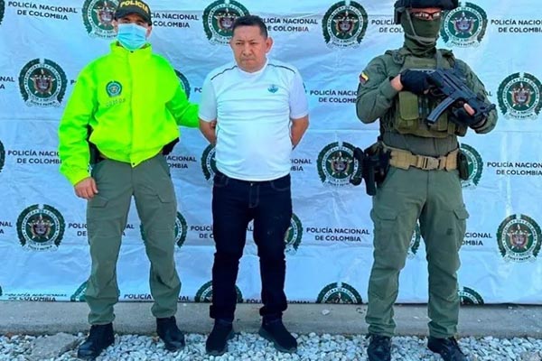 Arturo Barros Ibarra, capturado en el Catatumbo en operativo conjunto de la Policía Nacional y la DEA.