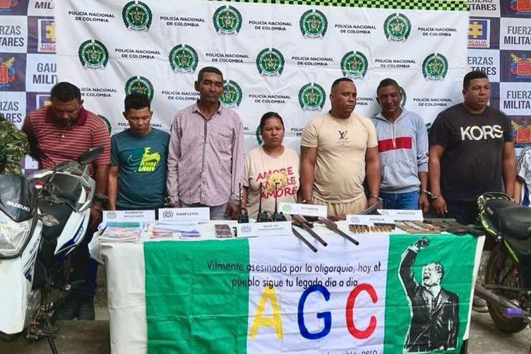 Los implicados fueron dejados a disposición de la Fiscalía General de la Nación Seccional Magdalena.
