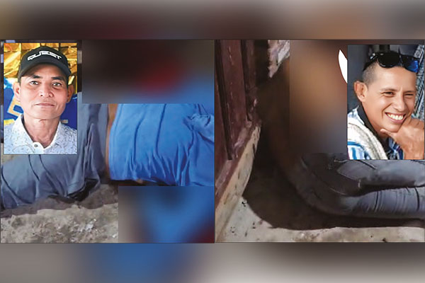 Darío Alfonso Ariza Palacio y Wilmar Negrete fueron asesinados la mañana de este miércoles en Puebloviejo, Magdalena.