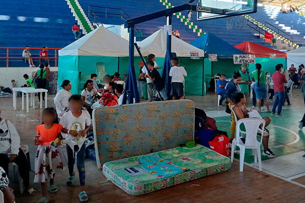 En el Catatumbo han resultado afectadas 80.000 personas en zonas rurales, principalmente en los municipios de San Calixto, El Tarra, Hacarí, Teorama y Tibú.
