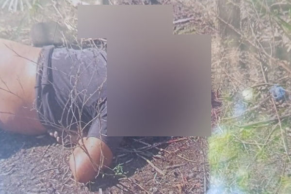 El cuerpo sin vida de Jairo Martínez fue encontrado por algunas personas en el corregimiento de Veladera.