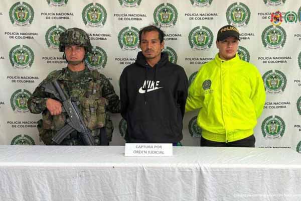 Álvaro de Jesús Ospina Vargas, responsable de lesionar con arma blanca a dos menores de edad.