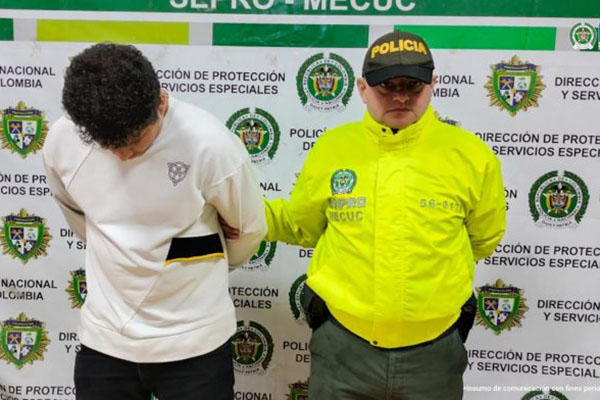 Jesús David Maestre Sevilla, judicializado por la fiscalía por su presunta responsabilidad en el delito de tráfico de personas.