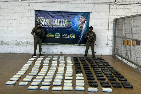 La droga incautada fue dejada a disposición de la Fiscalía General de la Nación. Foto referencia