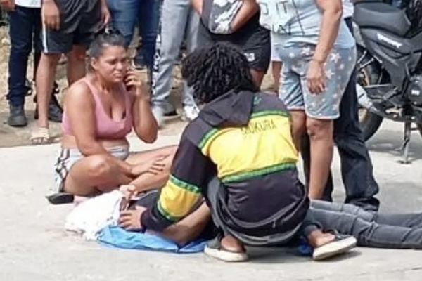 Yelkin José Pacheco Lara, oriundo del municipio de Remolino, Magdalena, muerto. Foto de fondo Las Noticias 