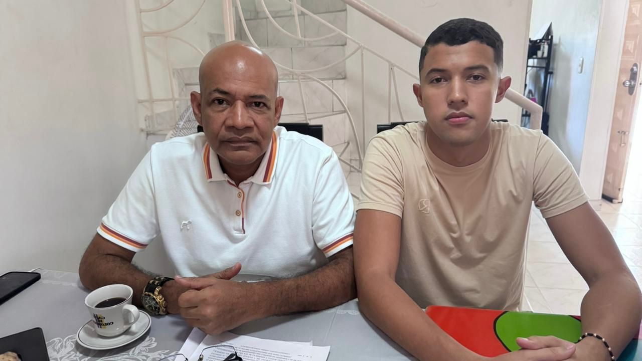 Abogado Enrique Ospino y Jorge Daniel Granados.
