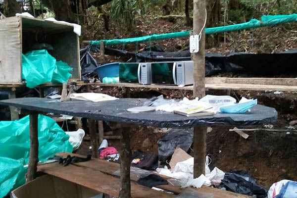 La droga incautada en un laboratorio fue dejada a disposición de la Fiscalía General de la Nación. Foto referencia