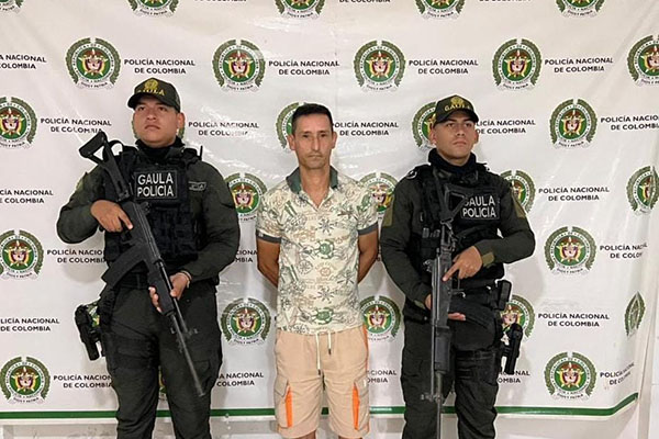 Alfredo Quintero, fue dejado a disposición de la Fiscalía General de la Nación en la URI.