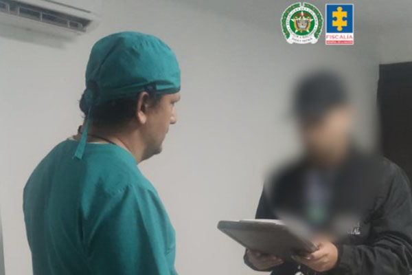 Juan Carlos Cárdenas Bulla, señalado de abusar sexualmente de una menor de 14 años, durante supuestos rituales de sanación. Foto Fiscalía 