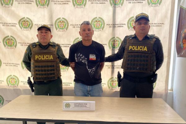 Benjamín Puello fue capturado por la Policía del Magdalena en el municipio de Guamal.