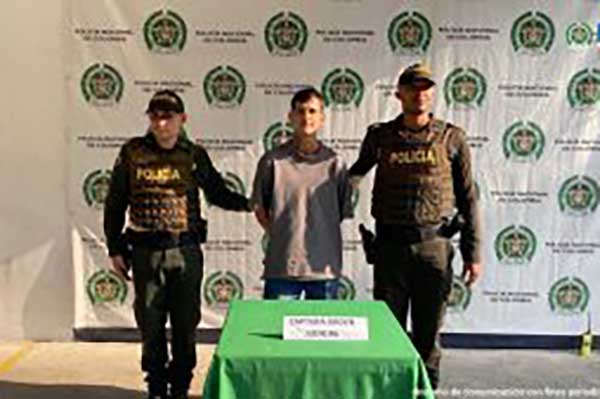 Juan David Beltrán Torres, responsable de disparar contra la víctima.
