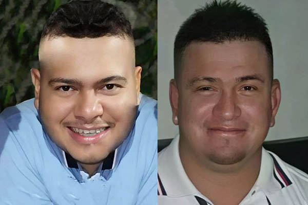 Edwin Calvo Cuava y Jaime Soto, asesinados a tiros por desconocidos que iban en motocicleta en Fundación, Magdalena.