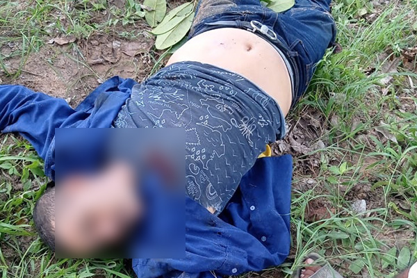 El cuerpo sin vida del obrero Clemente Rosellón Cuevas quedó en una zona enmontada