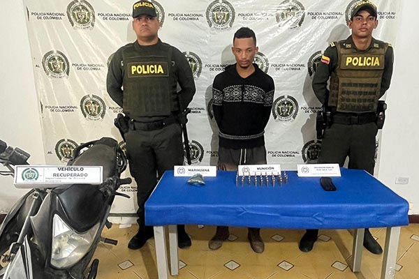 Alias ‘Fili’ fue capturado en cumplimiento a una orden judicial en jurisdicción de Zona Bananera.