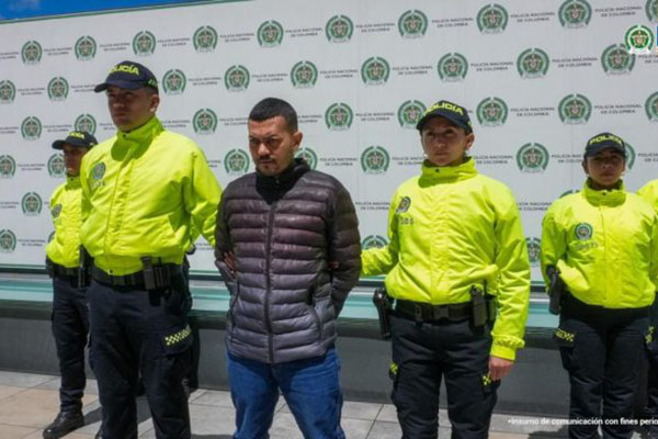 Elder José Arteaga Hernández, alias El Costeño o Chipi, fue capturado por la Policía Nacional. 