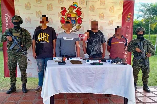 Con este resultado se logra la desarticulación total de la comisión de la subestructura ‘Edwin Román Velásquez Valle’ del grupo armado.
