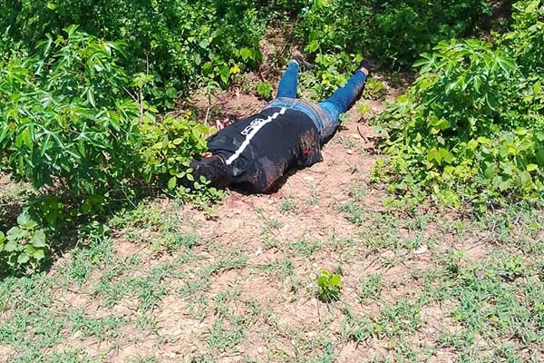 El cuerpo sin vida de un hombre fue encontrado en zona enmontada del oriente de Santa Marta. Foto grupos de WhatsApp