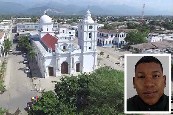 Levis Alberto Narváez Guerrero, acribillado a bala en el perímetro urbano del municipio de Ciénaga, Magdalena. Foio recuadro cortesía Anuar María- panoámicaEL INFORMADOR