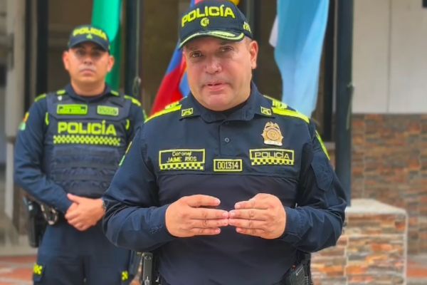 Fotografía boletín de prensa Policía 