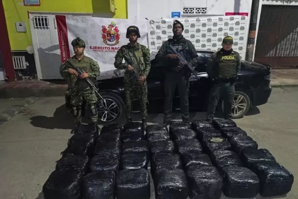 El alucinógeno y los detenidos fueron puestos a disposición de las autoridades competentes. Foto archivo/referencia EL INFORMADOR