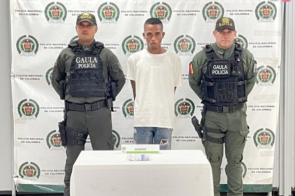 Yordi José Brochero Melgarejo, judicializado por hechos ocurridos en Cartagena. Foto Fiscalía