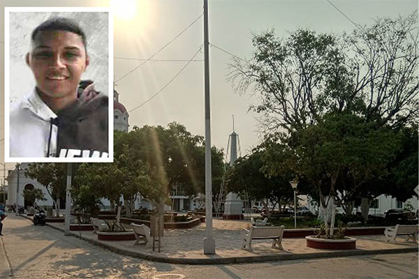 Daniel Rivaldo Julio Ternera, asesinado a tiros en el municipio de Fundación, Magdalena. Fotos: panorámica derechos reservados /EL INFORMADOR - recuadro La Voz de Fundación