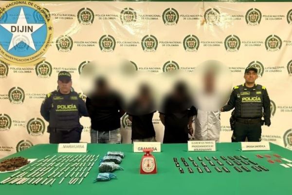 Foto Policía de Santa Marta 