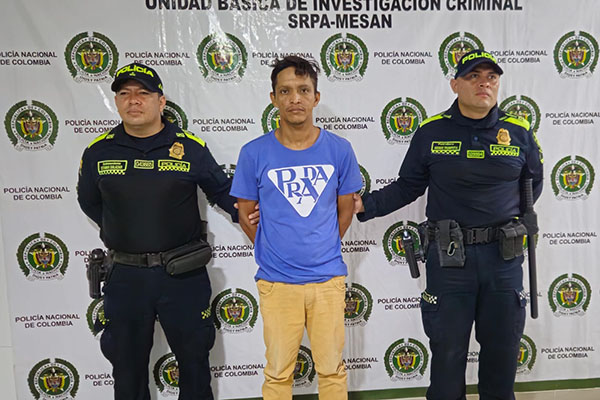 Víctor Alfonso Silvera González, tenía en su contra una orden de captura del Juzgado Promiscuo Municipal de Chibolo, Magdalena. Foto Fiscalía Víctor Alfonso Silvera González, tenía en su contra una orden de captura del Juzgado Promiscuo Municipal de Chibolo, Magdalena. Foto Fiscalía