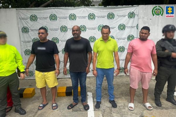La droga fue puesta a disposición de las autoridades judiciales. Foto Policía Nacional