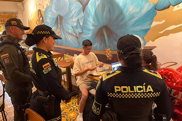 En una semana, la Policía Metropolitana de Santa Marta incautó drogas y armas, y reforzó la seguridad en la capital del Magdalena. Foto Policía 